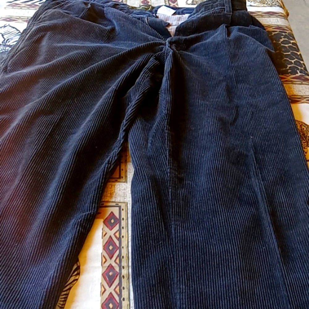 NAVY EDDIE BAUER CORDUROY PANTS